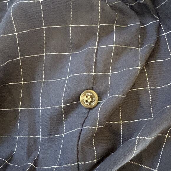 Polo Ralph Lauren Jacket Men’s XXL Beige Harrington Windbreaker Flannel Lined - Picture 12 of 14